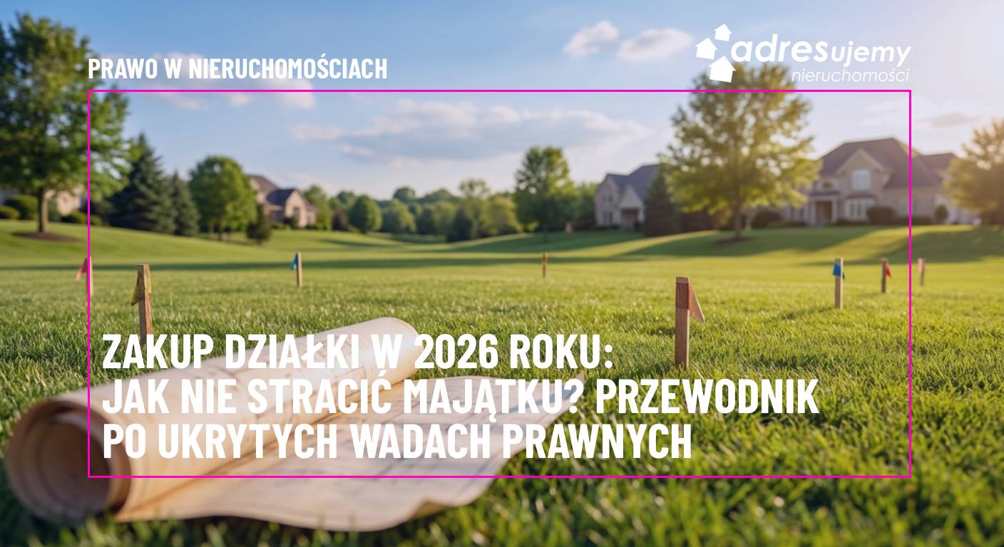 Zakup działki w 2026 roku: Jak nie stracić majątku? Przewodnik po ukrytych wadach prawnych