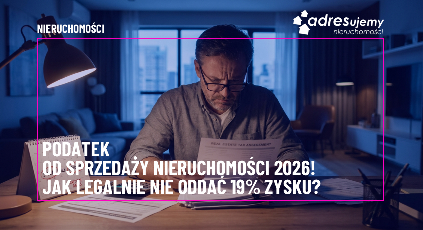 Podatek od sprzedaży nieruchomości 2026: Jak legalnie nie oddać fiskusowi 19% zysku? Poradnik dla Słupska